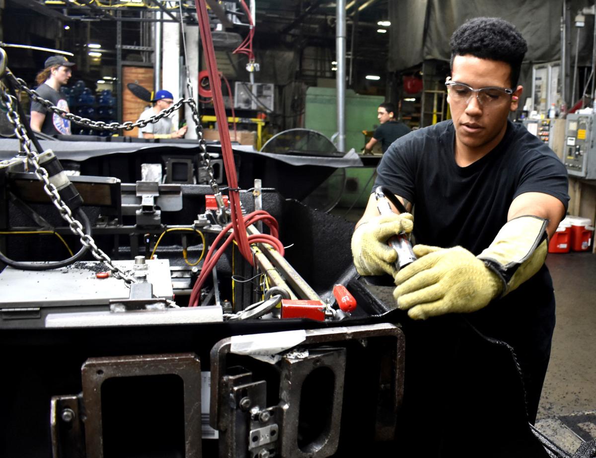 Penda employee working at facility