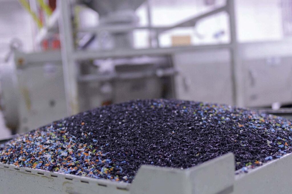 pile of plastic materials