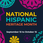 National Hispanic Heritage Month graphic