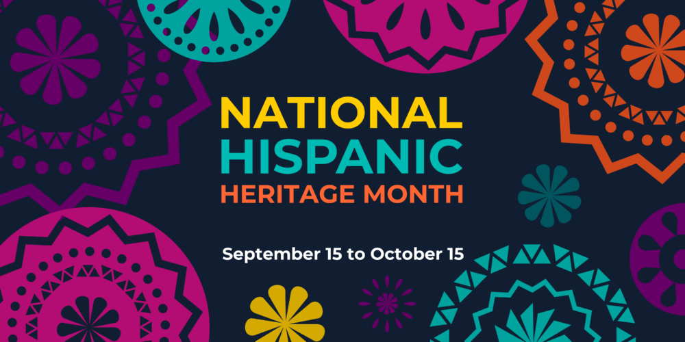 National Hispanic Heritage Month graphic